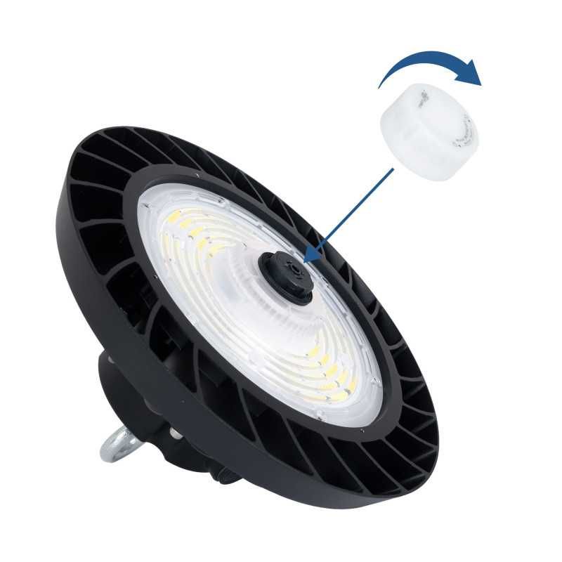 Campânula LED industrial UFO 150W Com sensor de movimento