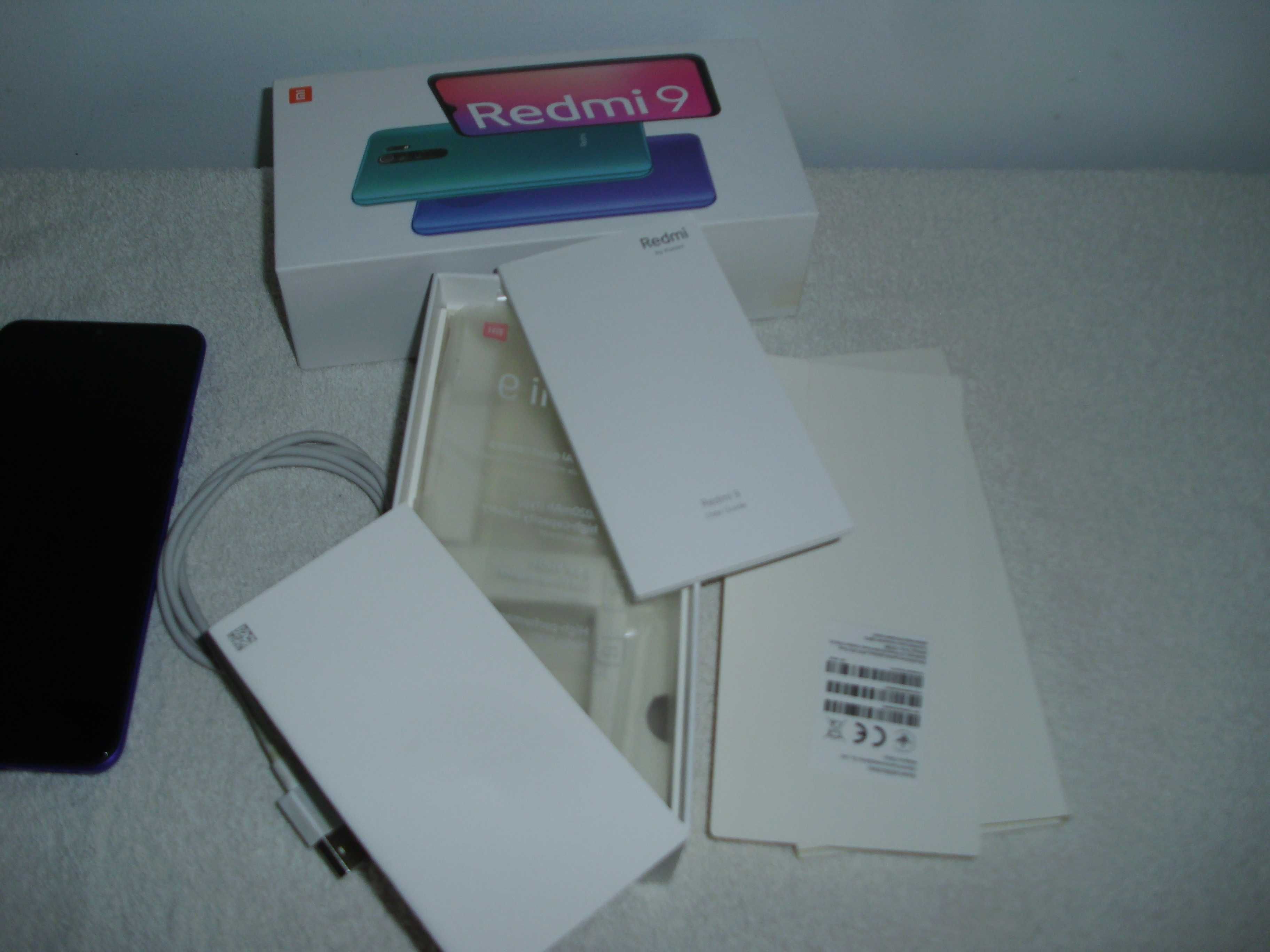 Smartfon Xiaomi Redmi 9 / 4GB/64GB + Etui