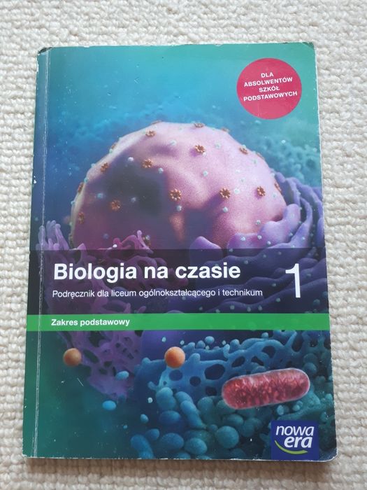 Biologia na czasie 1 podręcznik podstawa  Nowa Era