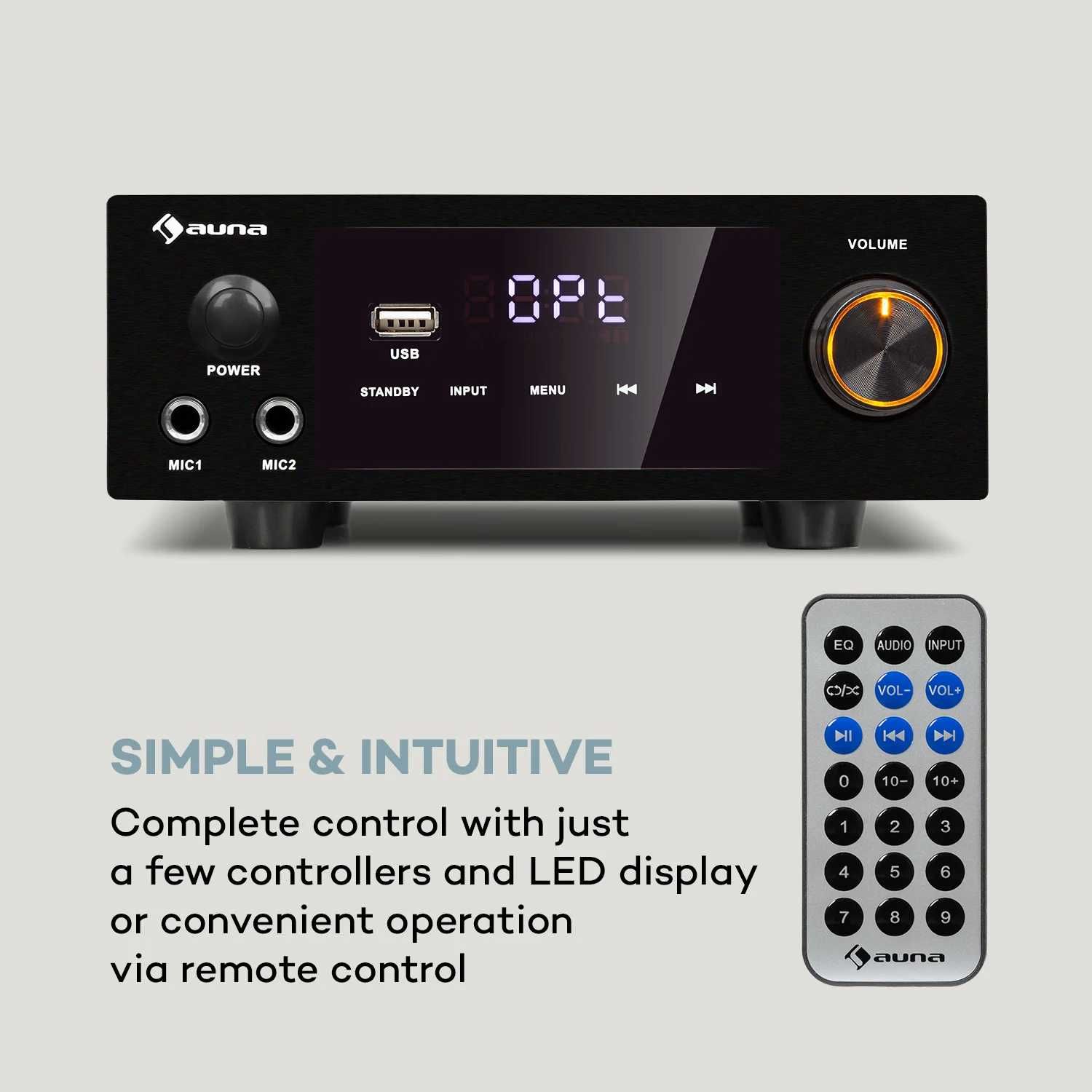 Auna AMP-2 BT wzmacniacz Hi-Fi