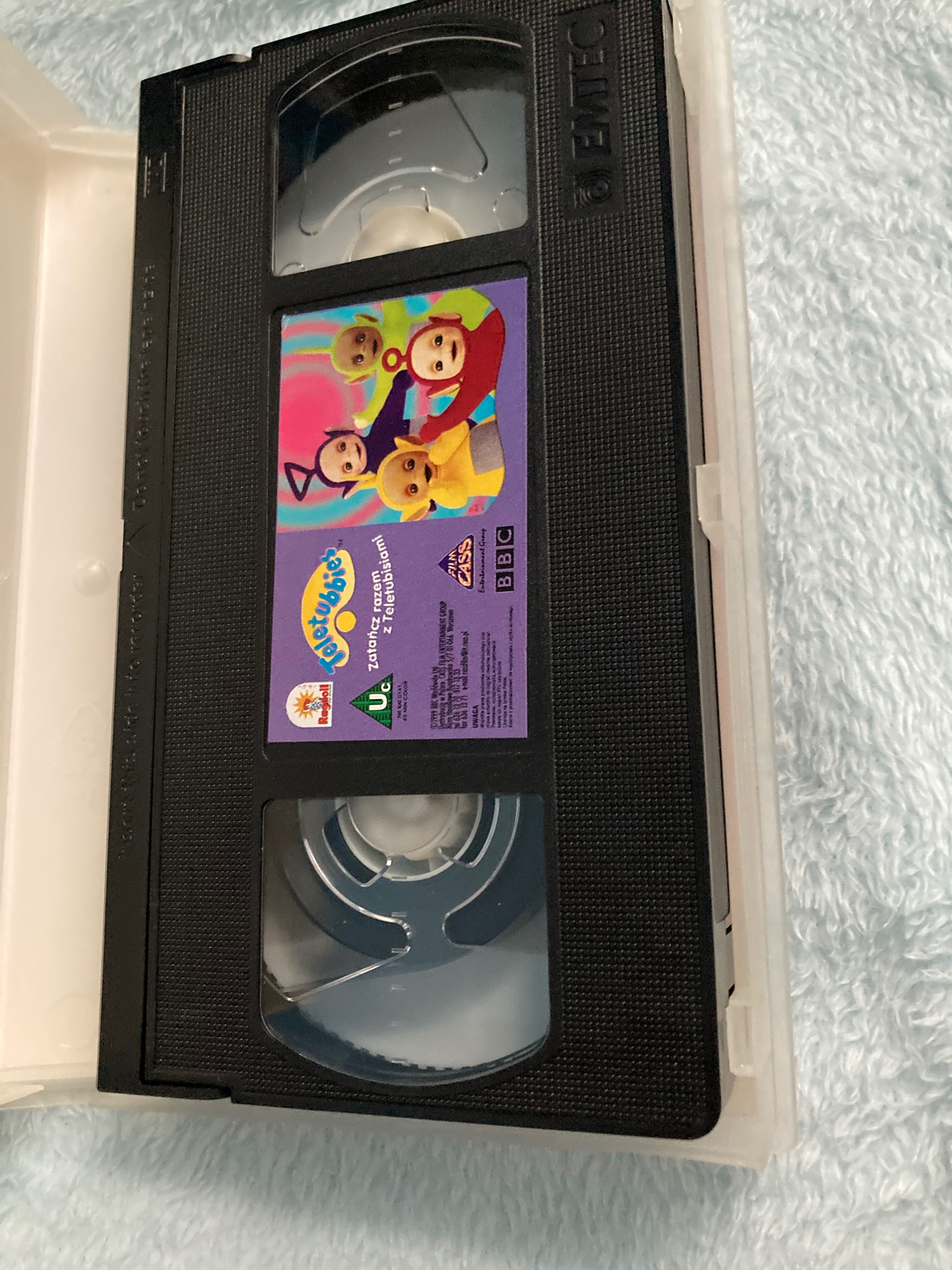 Teletubbies Teletubisie Kaseta VHS