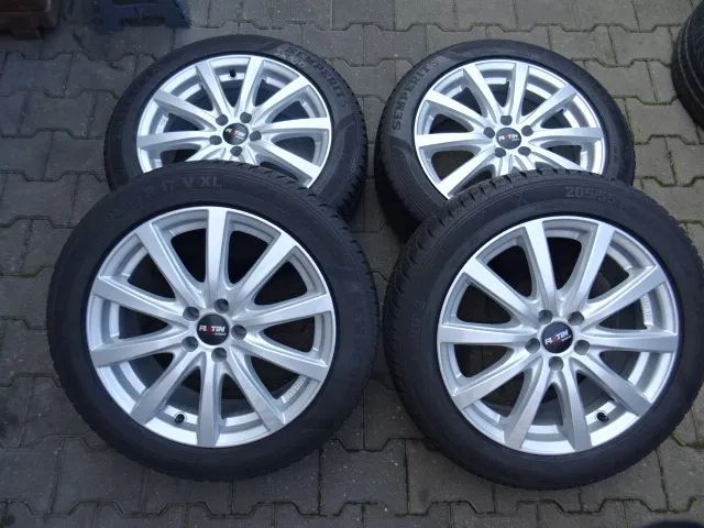 5x100x57  7Jx17 ET35 Audi Vw Seat Skoda Koła zimowe 17