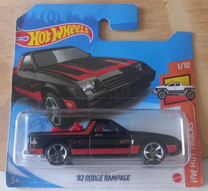 82 dodge rampage hot wheels