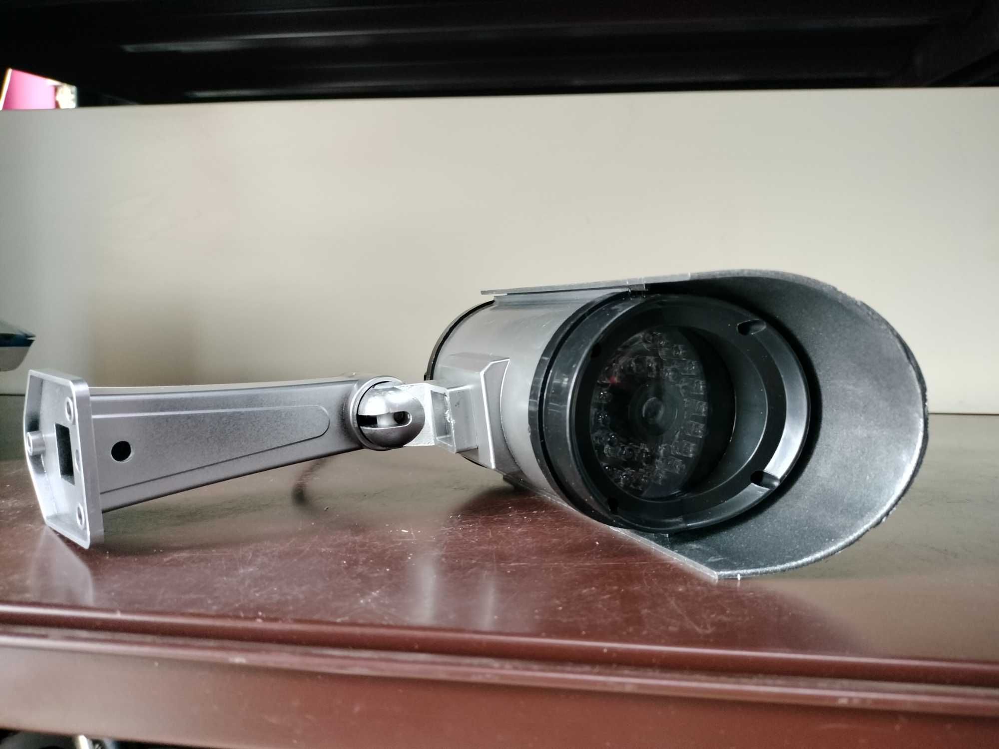 kamera atrapa ir led monitoring kamera zewnętrzna z dioda migająca ir