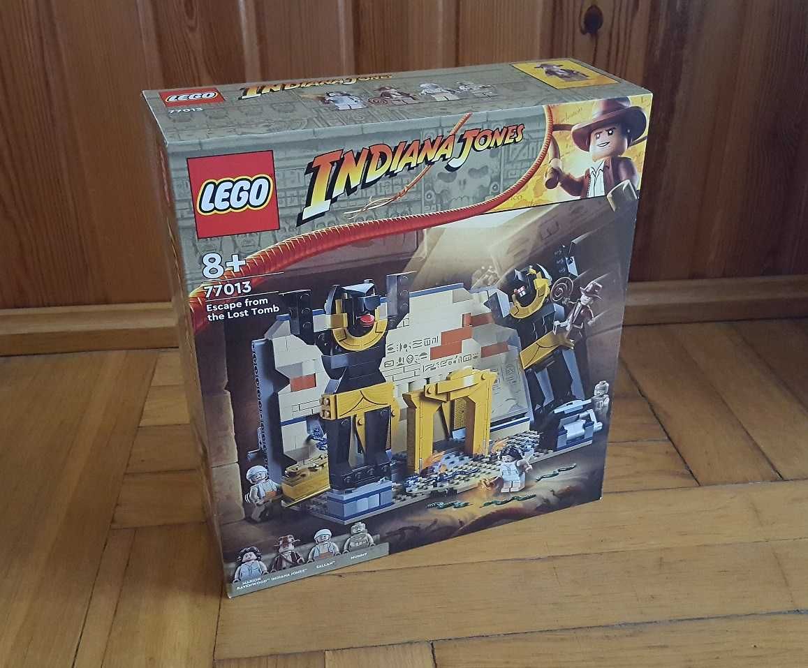 LEGO 77013 Indiana Jones - Ucieczka z zaginionego grobowca NOWE