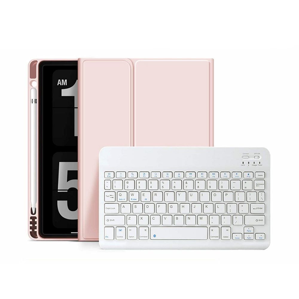 Etui Sc Pen + Klawiatura Do Ipad 10.2 2019 / 2020 / 2021 Pink