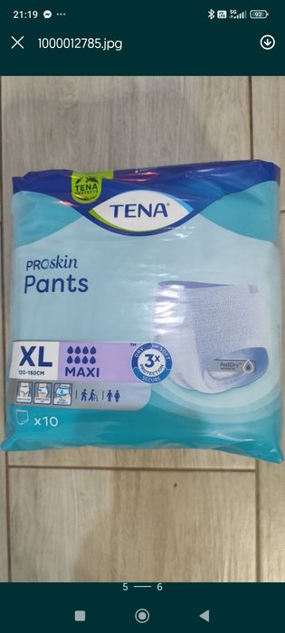 TENA Pants XL Maxi 12x10szt