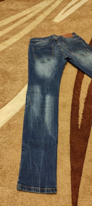 Стрейчові джинси підліткові сині