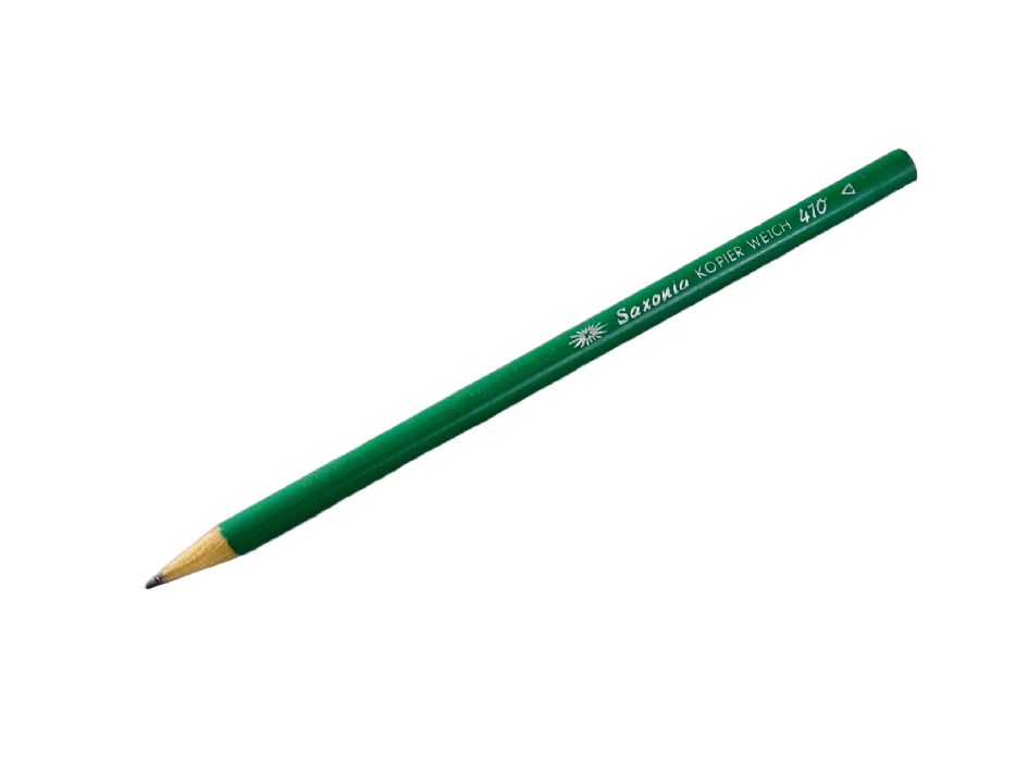 zabytkowy ołówek saxonia kopier weich 410