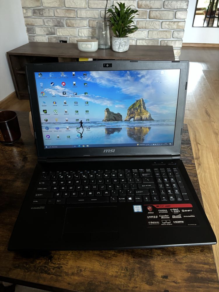 Laptop MSI GL62 6QD, i7 6700HQ, GTX 950M, 8Gb ram