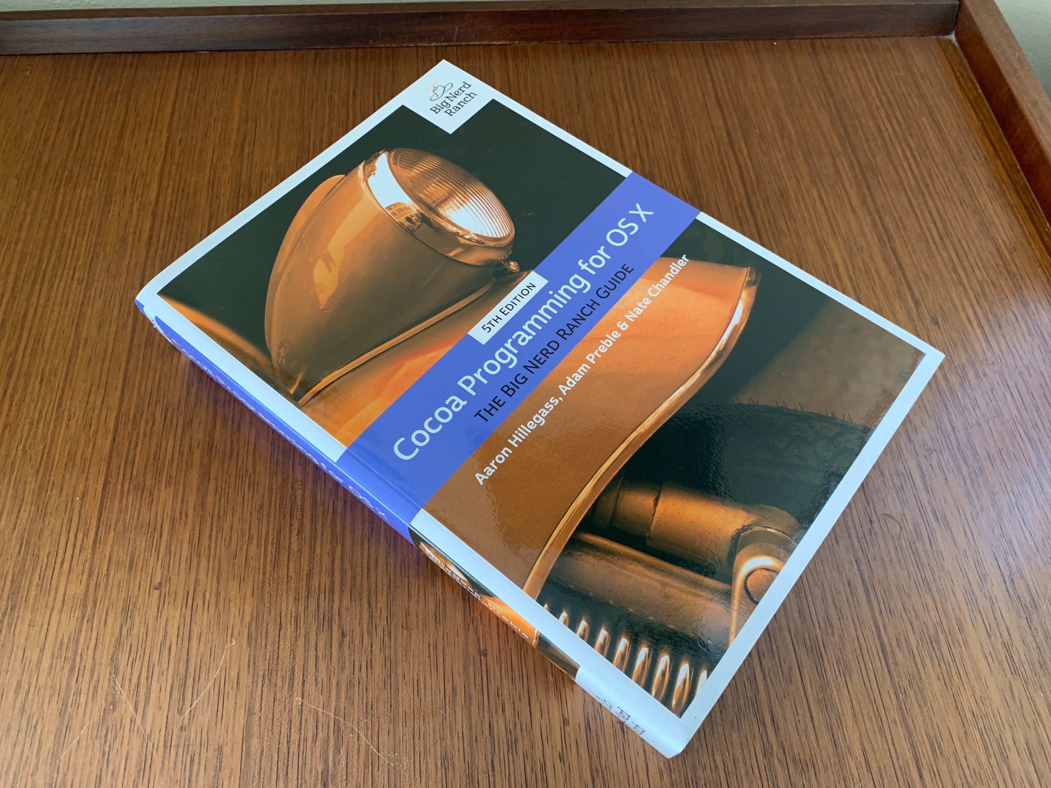 Livro "cocoa programming for Mac os" the big nerd ranch 5th Ed