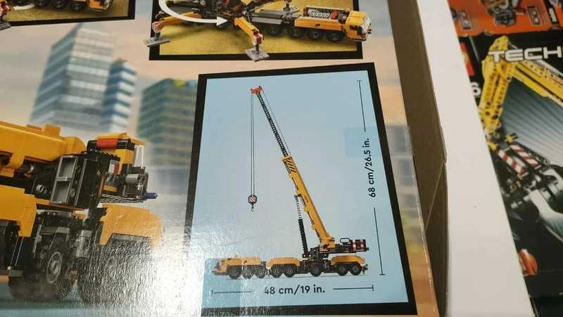 LEGO City, Żółty ruchomy żuraw, 60409