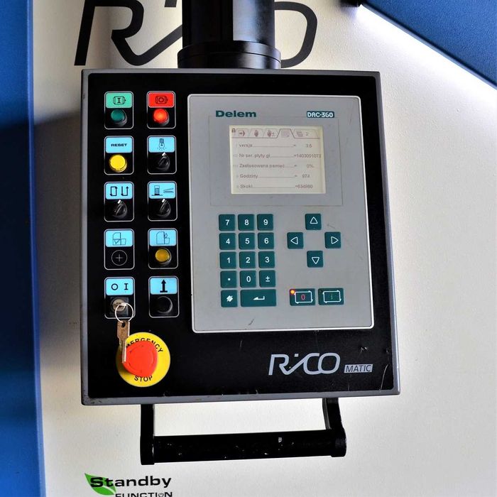 Nożyce Gilotynowe RICO HGR 310 MATIC CNC jak NOWE Gilotyna