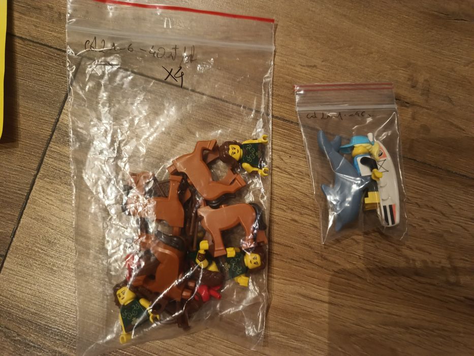 LEGO minifigures seria 21, centaur i serferka