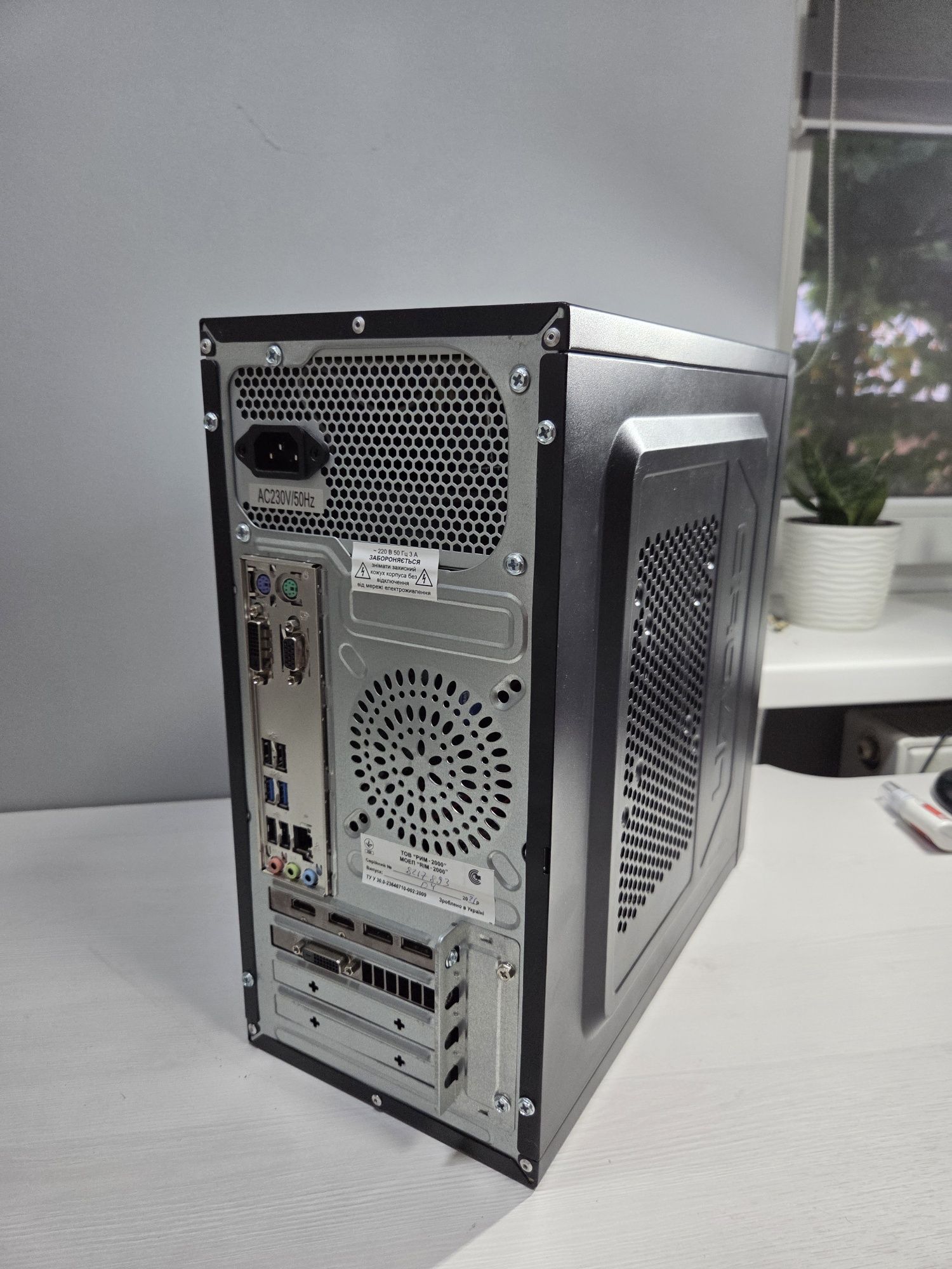 ПК I3 10100f 8gb Rx580 8gb