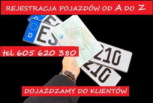 Rejestracja Pojazdów od A do Z w 24H