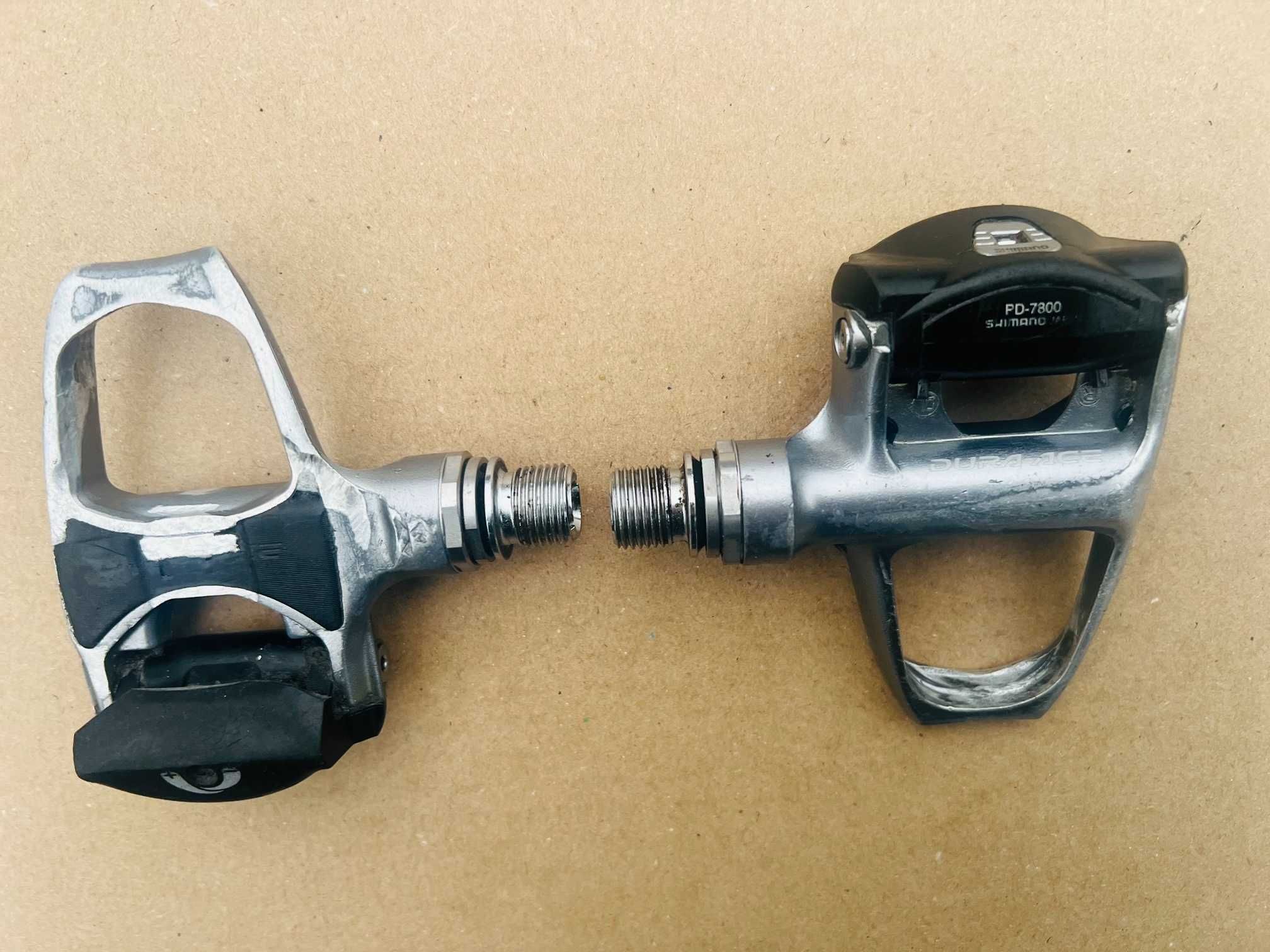 Pedały Zatrzaskowe SPD SL SHIMANO DURA-ACE PD-7800 bloki 105 ULTEGRA