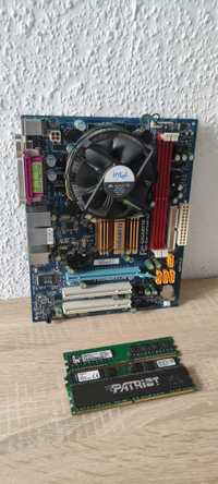 Intel Core2 Duo E8400, Gigabyte GA-73PVM-S2, 4GB RAM DDR2