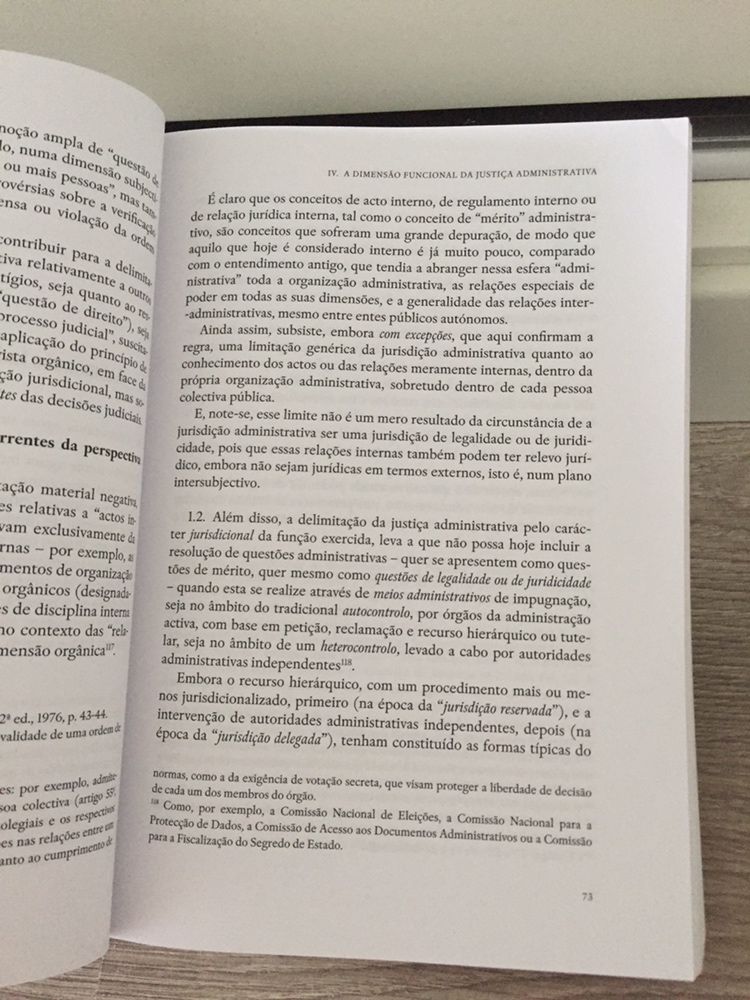 Justiça Administativa - Lições de Vieira de Andrade
