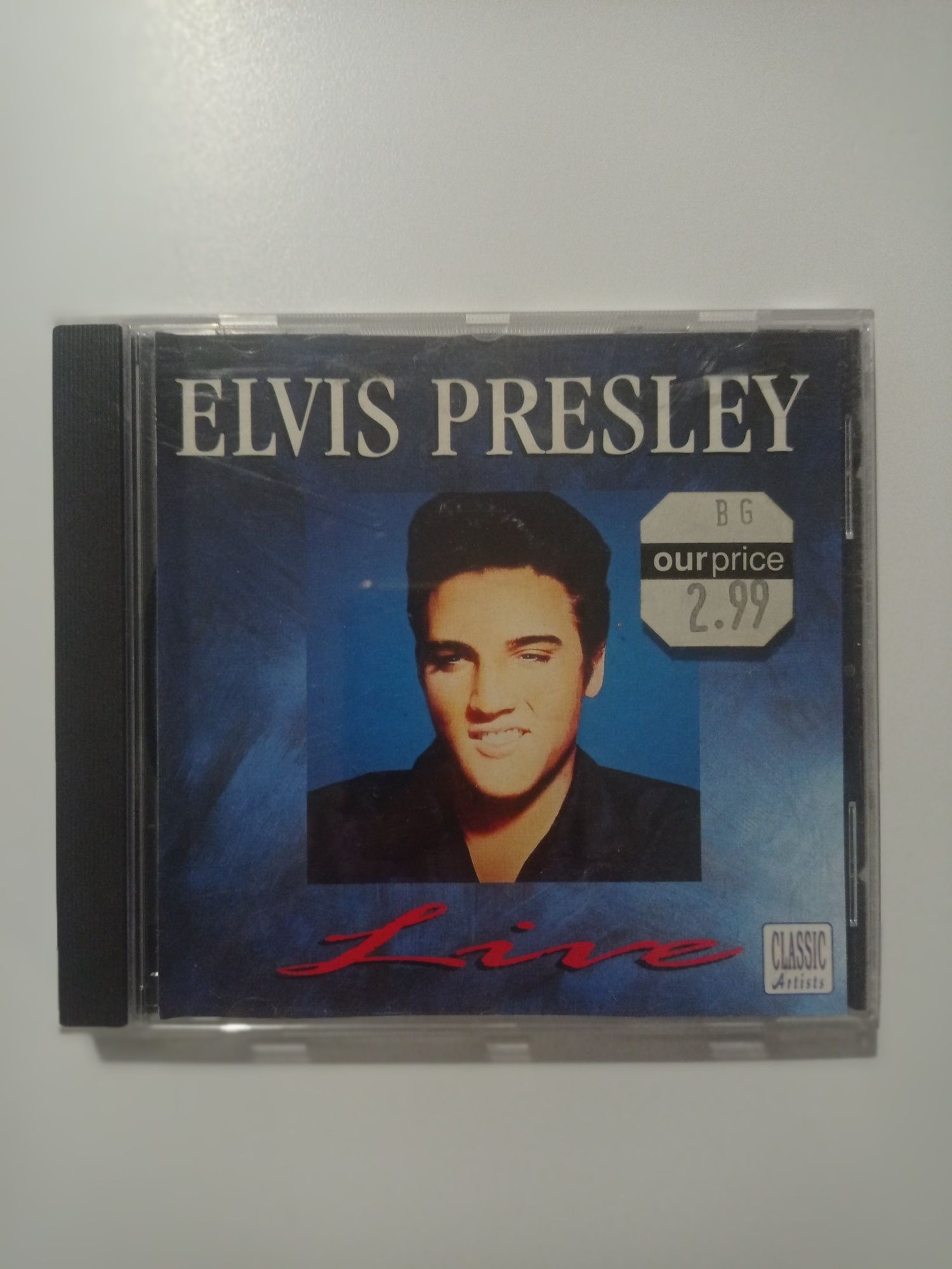 Elvis Presley live płyta cd