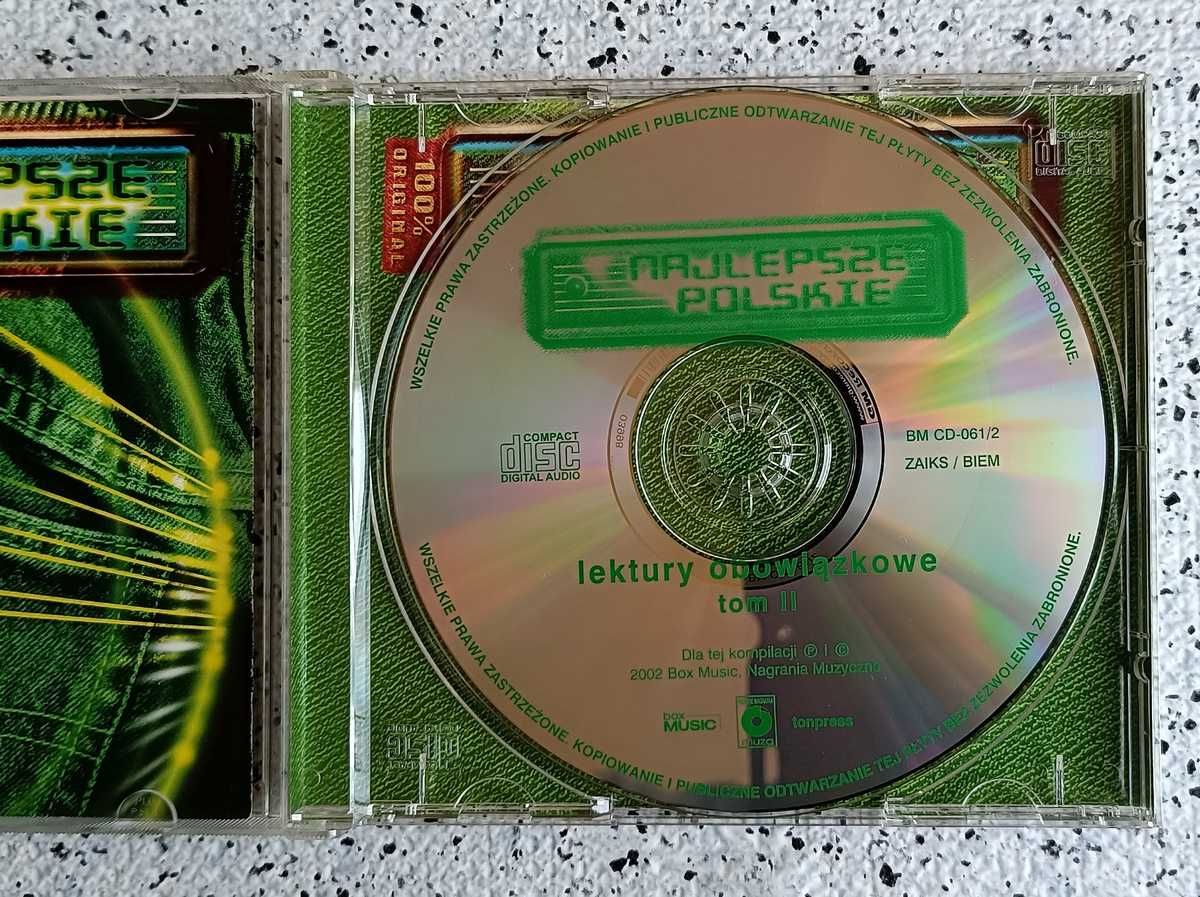 CD Najlepsze Polskie - Lektury Obowiązkowe - Tom Il. 2002