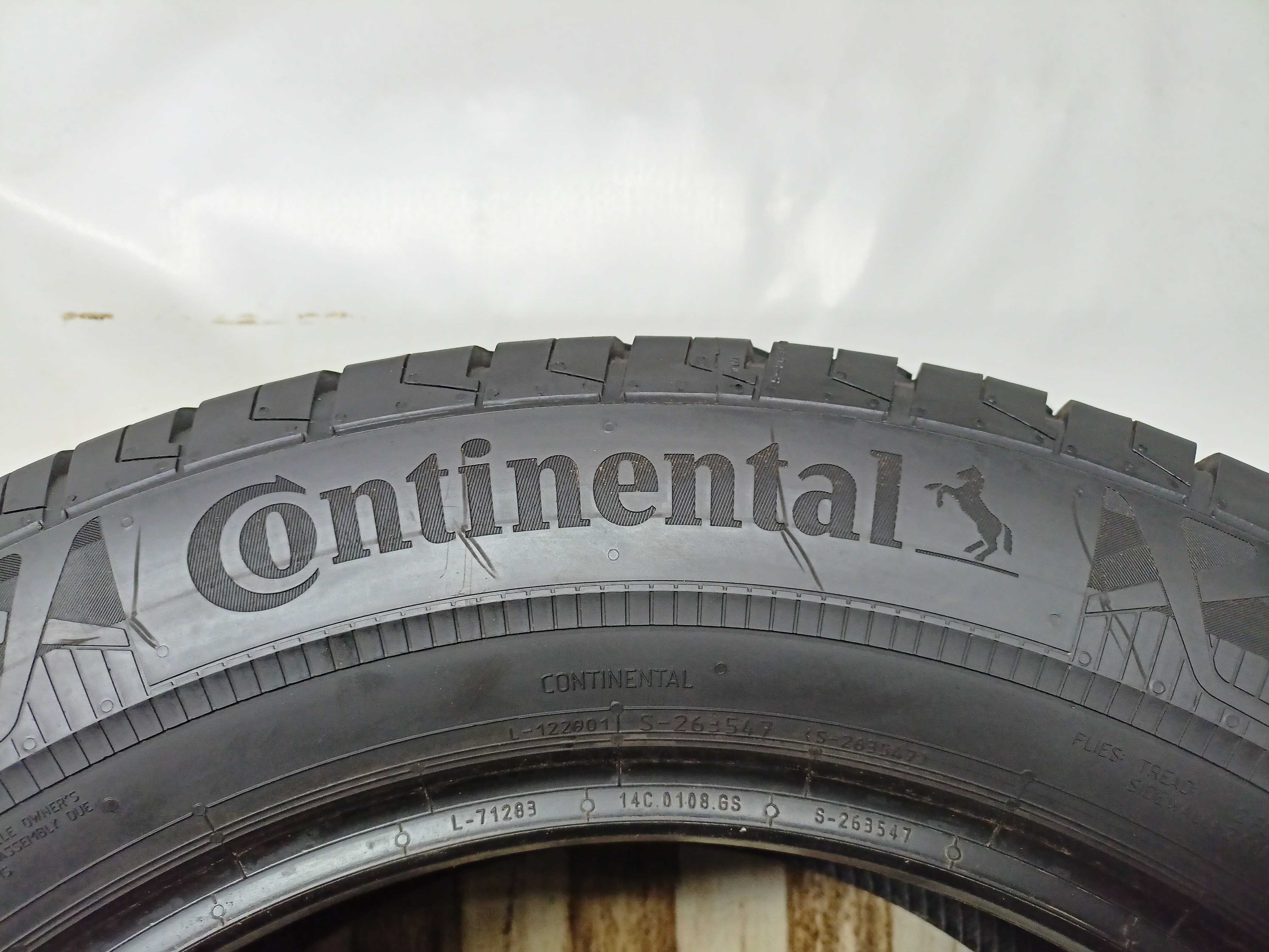Continental VanContact Eco 235/60/17 23-24r. 117/115R Jak Nowe (4553)