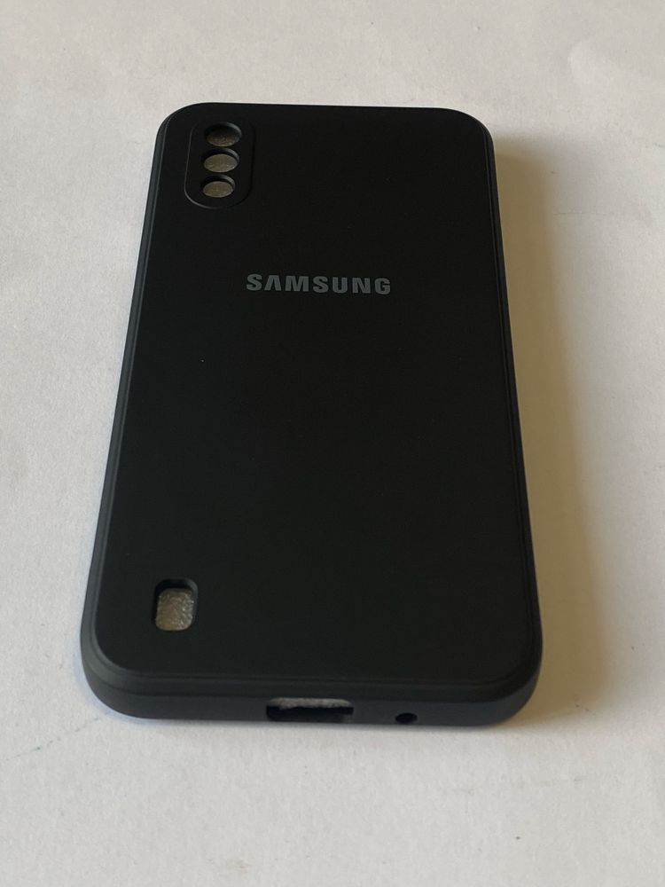 Чехол Samsung A01 / A015F Плотний Протиударний з мікрофіброю