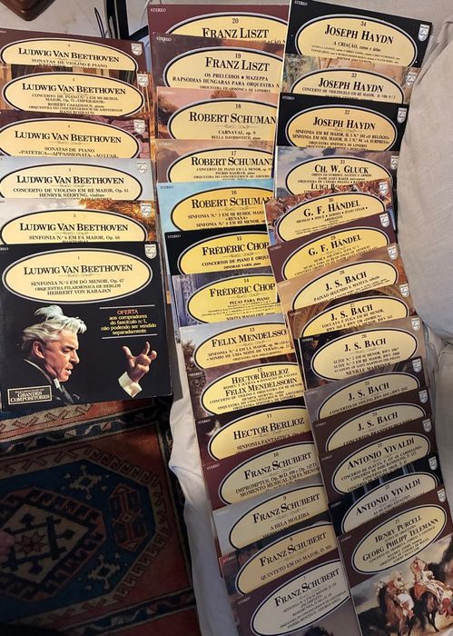 100 Discos vinil musica clássica