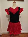 Carnaval Vestido sevilhana + xaile 5/10 anos