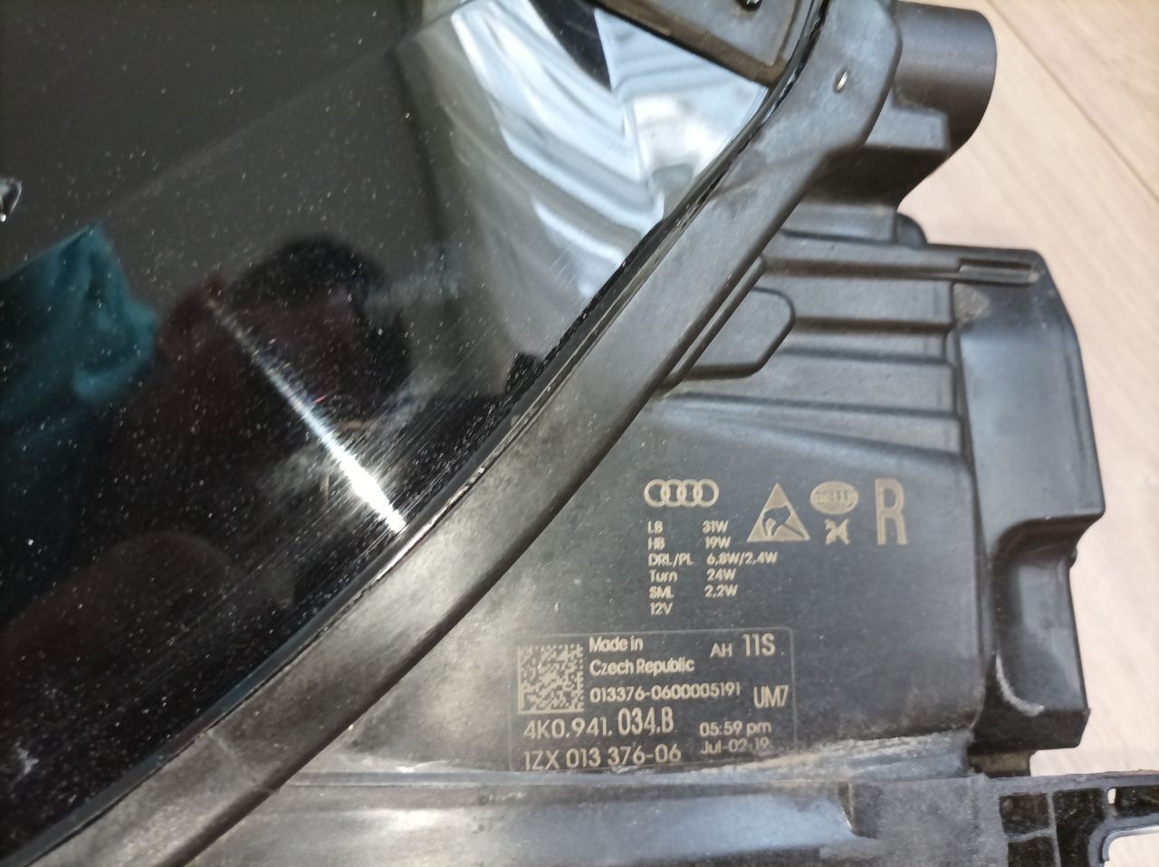 Фара Audi a6 c8 США USA Америка A6C8 фари ауді Ауди а6с8 full led
