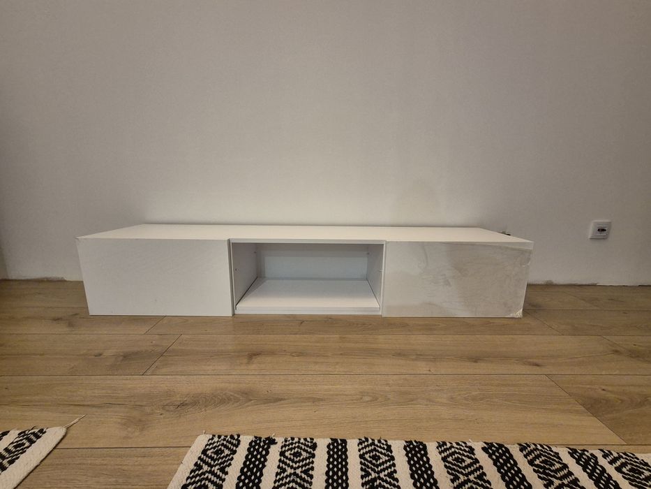 Szafka RTV biały połysk