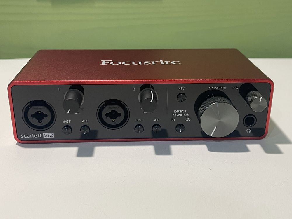 Focusrite Scarlett 2i2 3rd gen