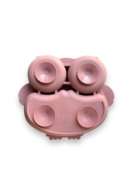 Silikonowy talerzyk z przyssawkami