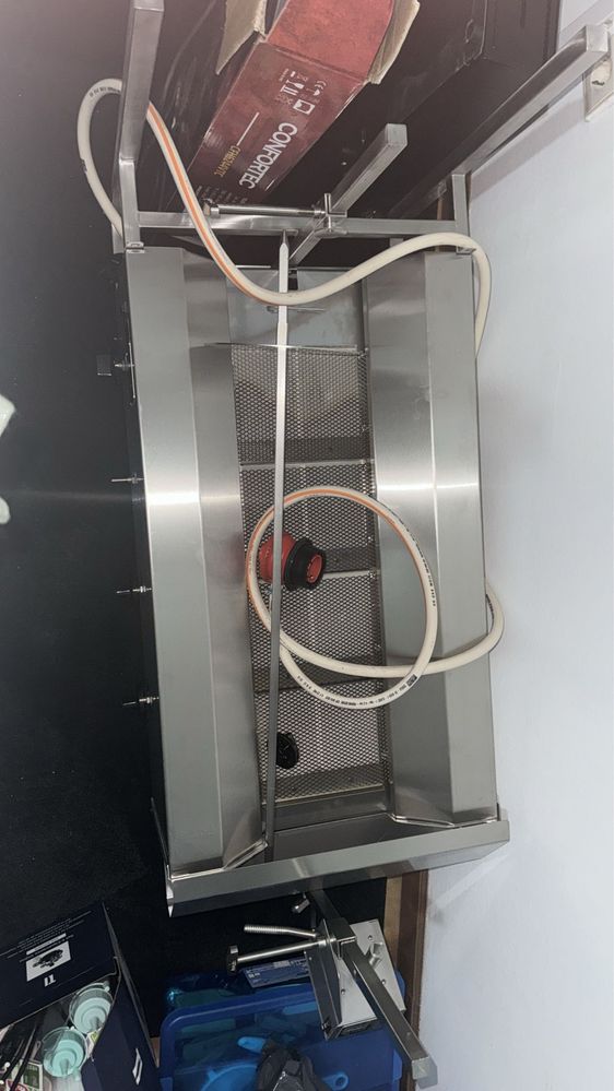 Maquina de kebab completa, nunca usada - Caixa registradora semi nova