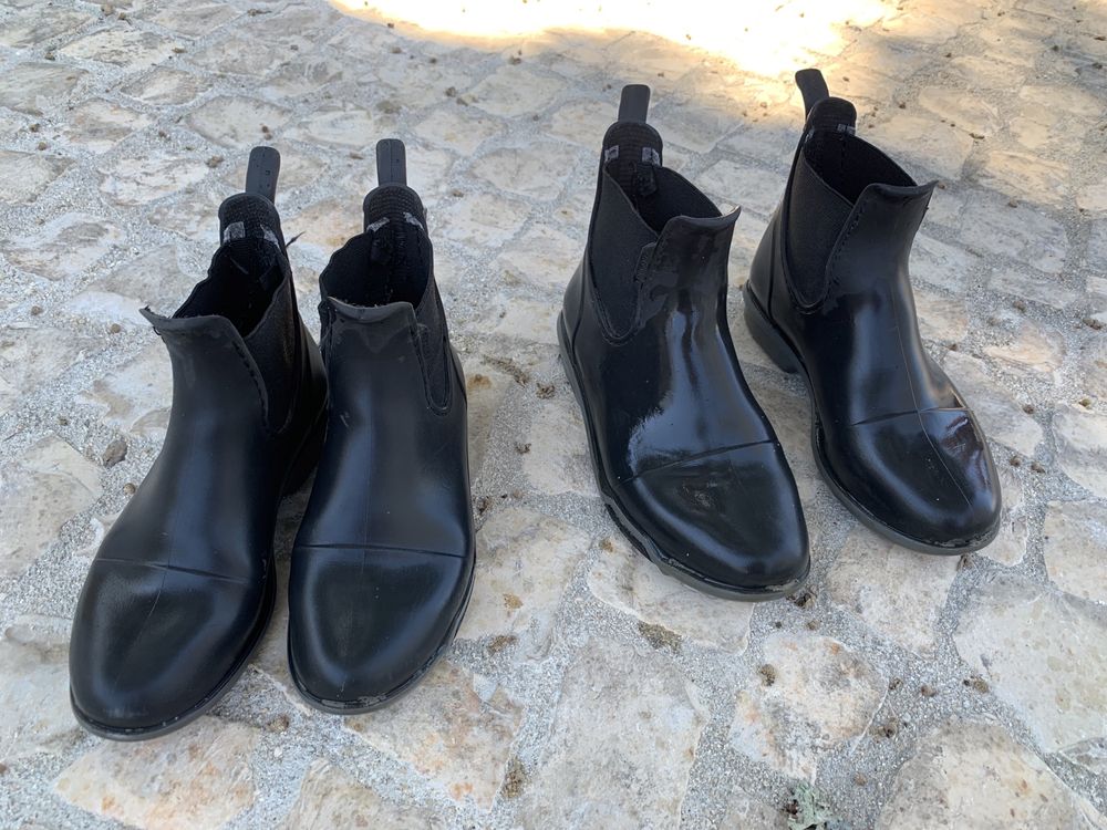 Botas equitacao crianca