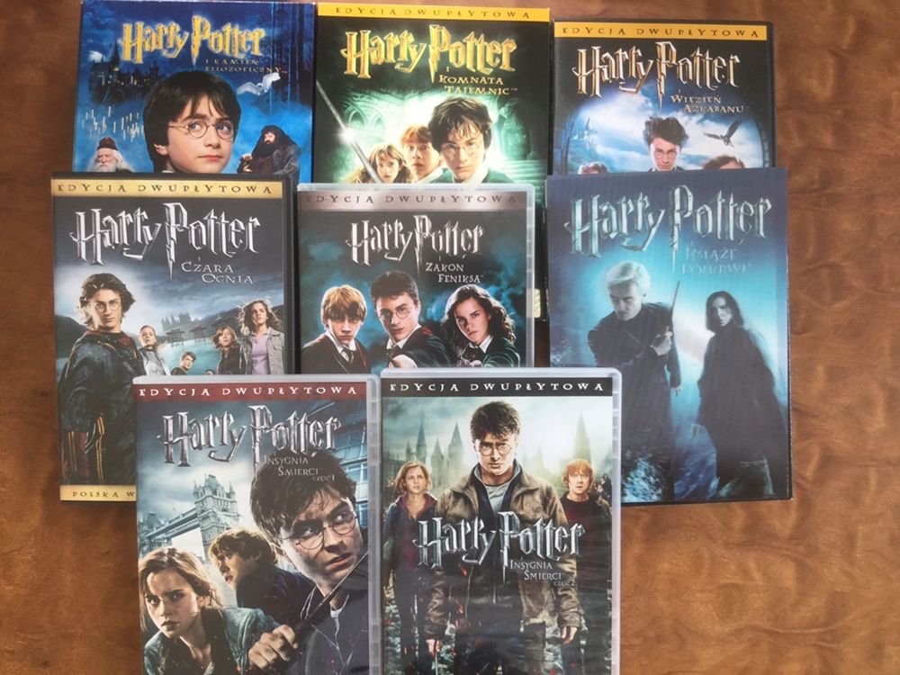 Harry Potter dvd komplet