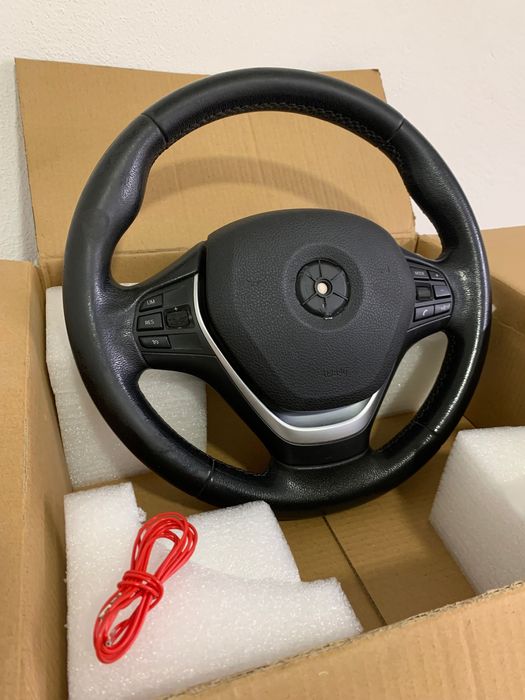 Volante original BMW 320d com Airbag e Simbolo á parte