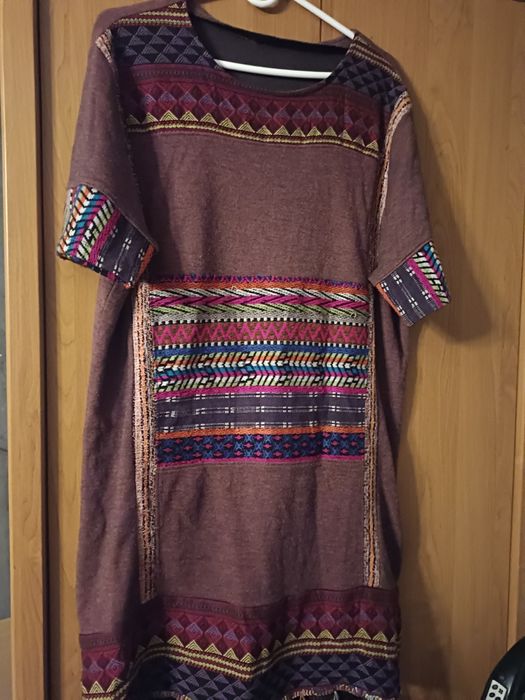 Sukienka fajna roz XL