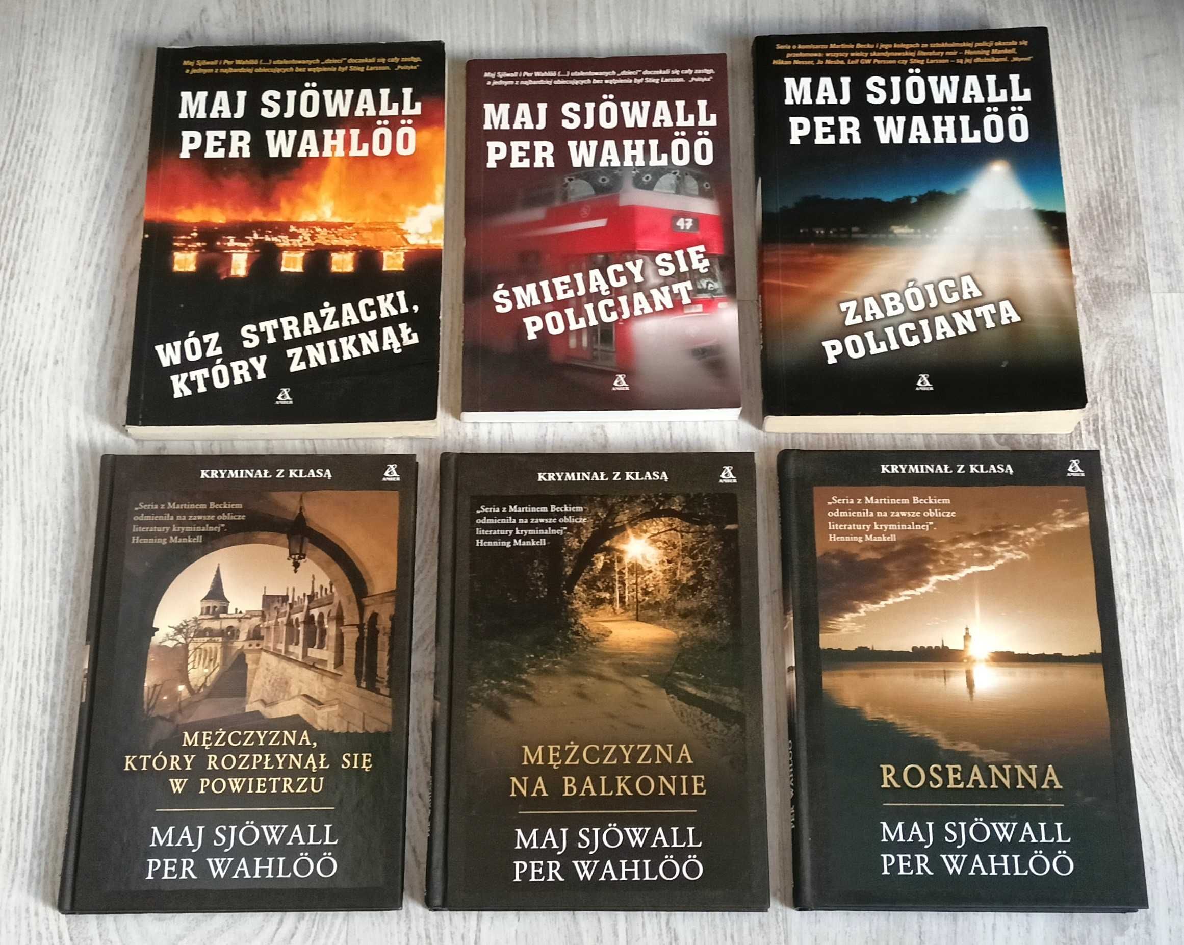 Wahloo Mężczyzna który rozpłynął się Wóz Na balkonie Roseanna Śmiejący