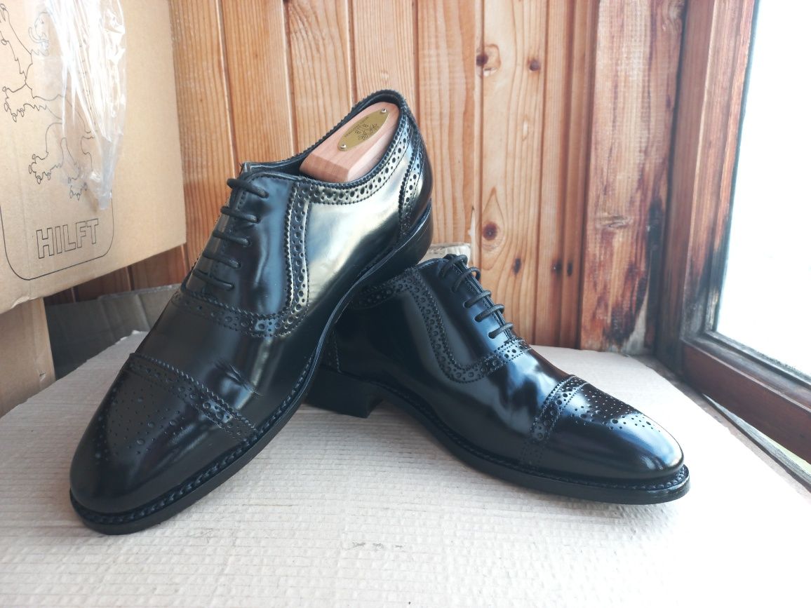 Samuel Windsor Men's Handmade Goodyear Welted/ Black + Подарунок.