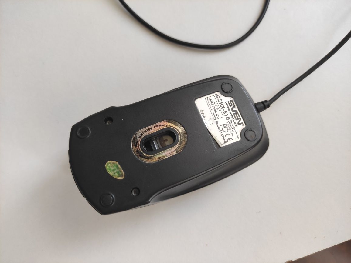 Мышка Sven RX-510 Laser Black USB