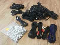 Kabel RCA Chinch Łącznik antenowy beczka  Przedłużacz RCA