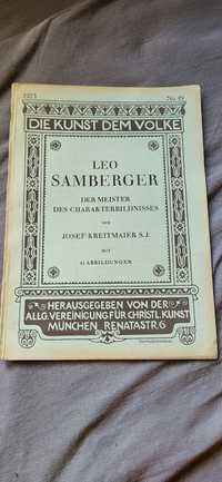 Album czasopismo z 1923r Leo Samberger Die kunst dem volke