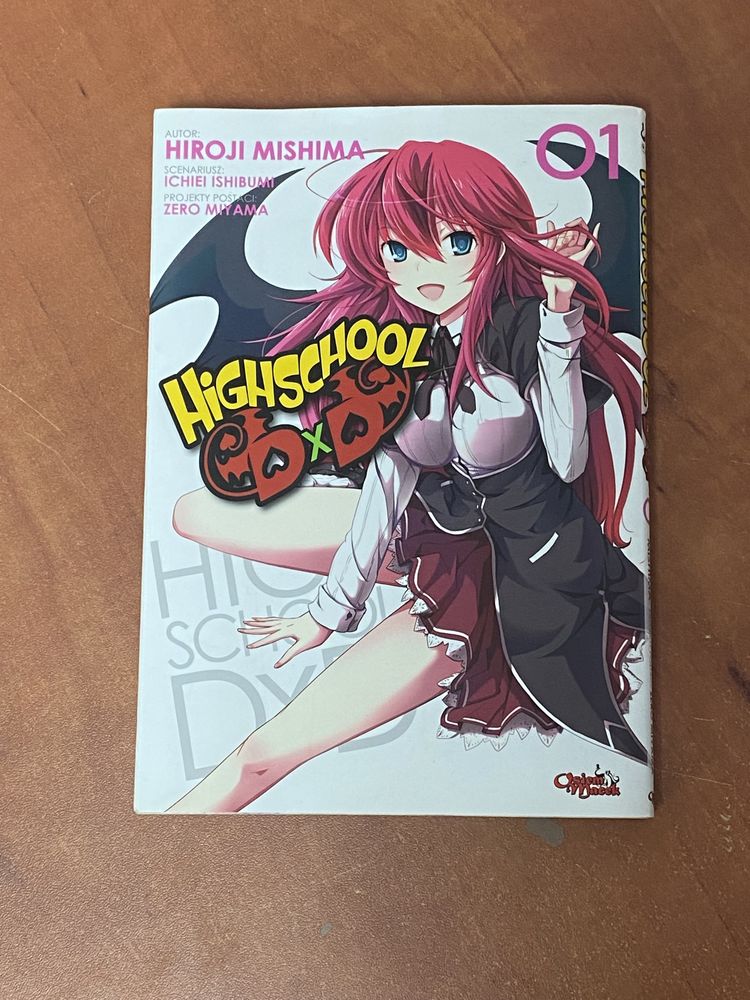 High school anime manga książka nowa