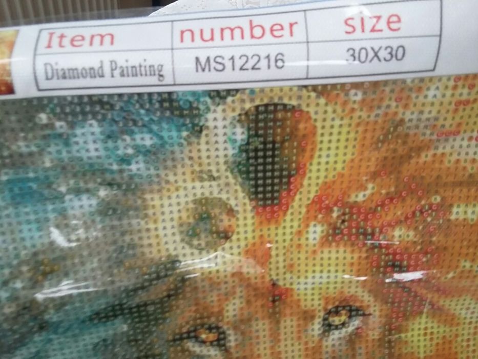 Haft diamentowy Król lew