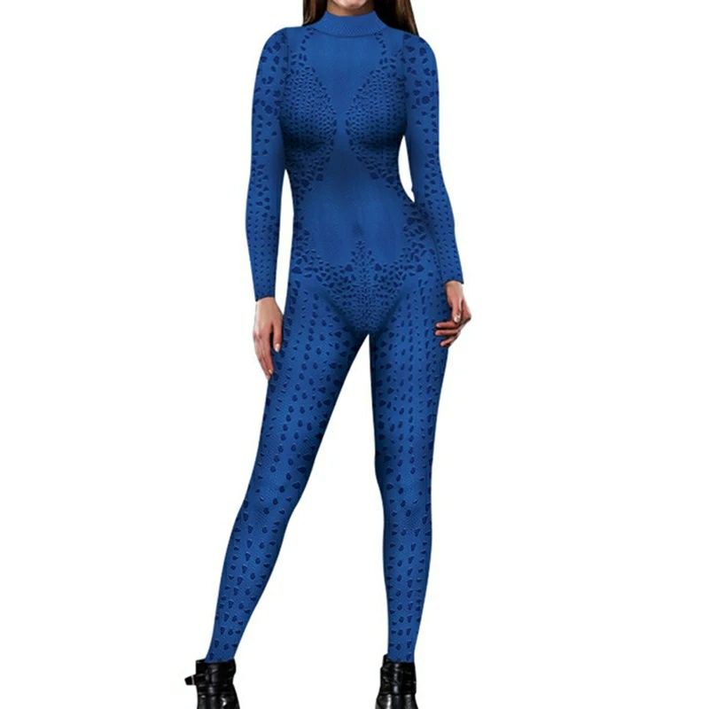 Fato Mística Mystique Cosplay