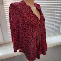 Блуза Zara р.S червона