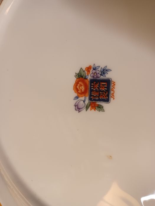 Prato decorativo porcelana japonesa