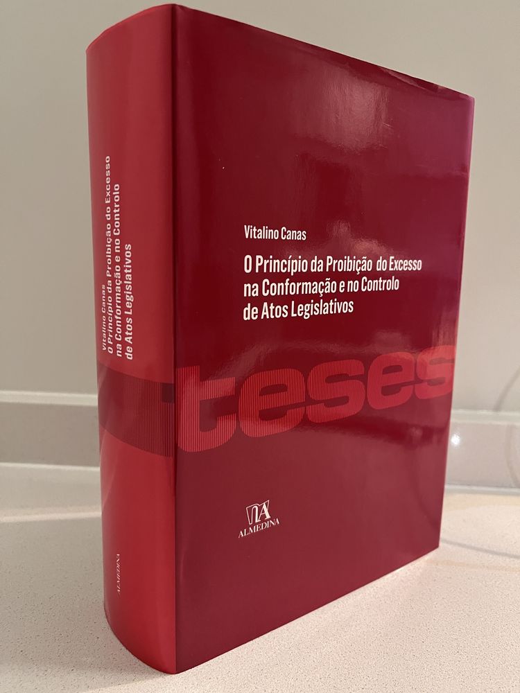 Princípio da Proibição do Excesso na Conformação e no Controlo Atos Le