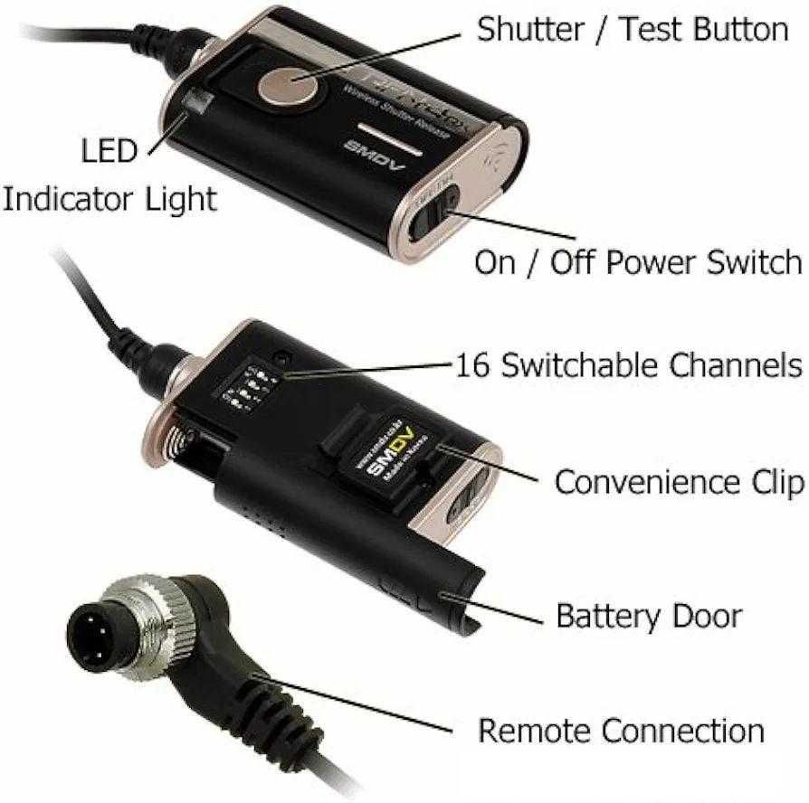 Пульт SMDV RFN-4 Wireless Shutter Release RC-902 синхронізатор